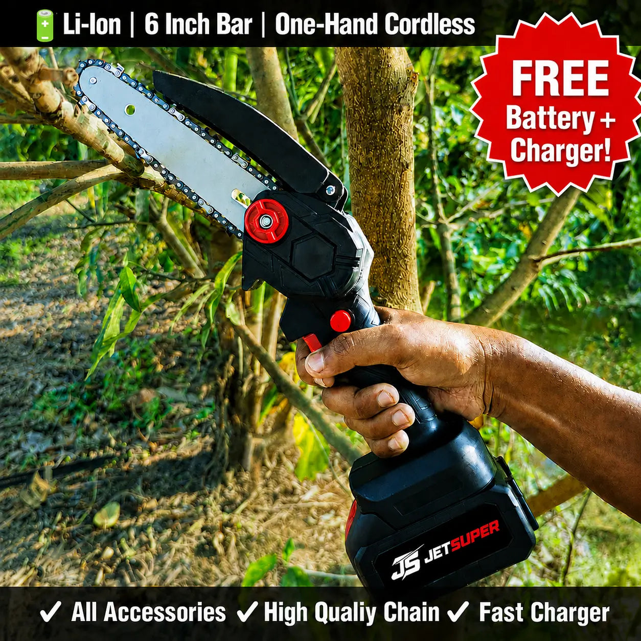 Jetsuper™ Pro - Most Powerful Mini Cutter For Home, Garden & Farm