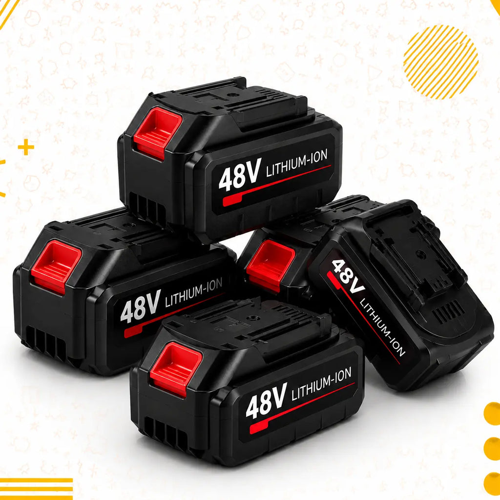 48V Lithium-Ion Battery for Longer Run Time