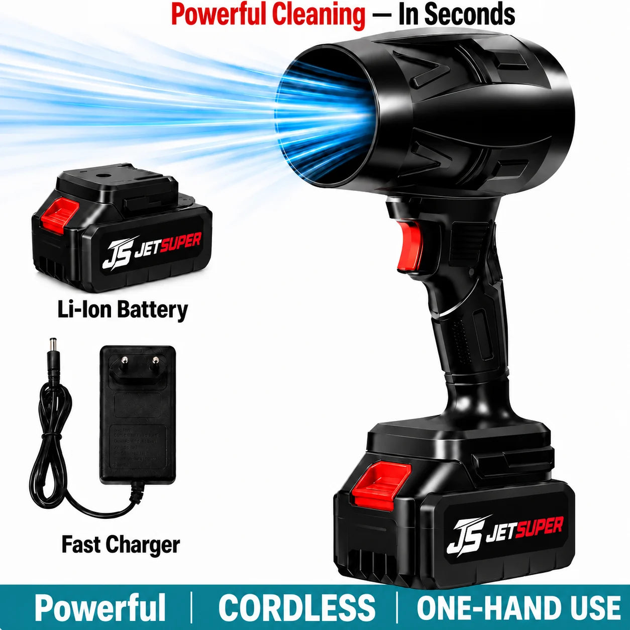 Jetsuper™ Pro - Most Powerful Air Blower For Car, Home & Outdoor Space